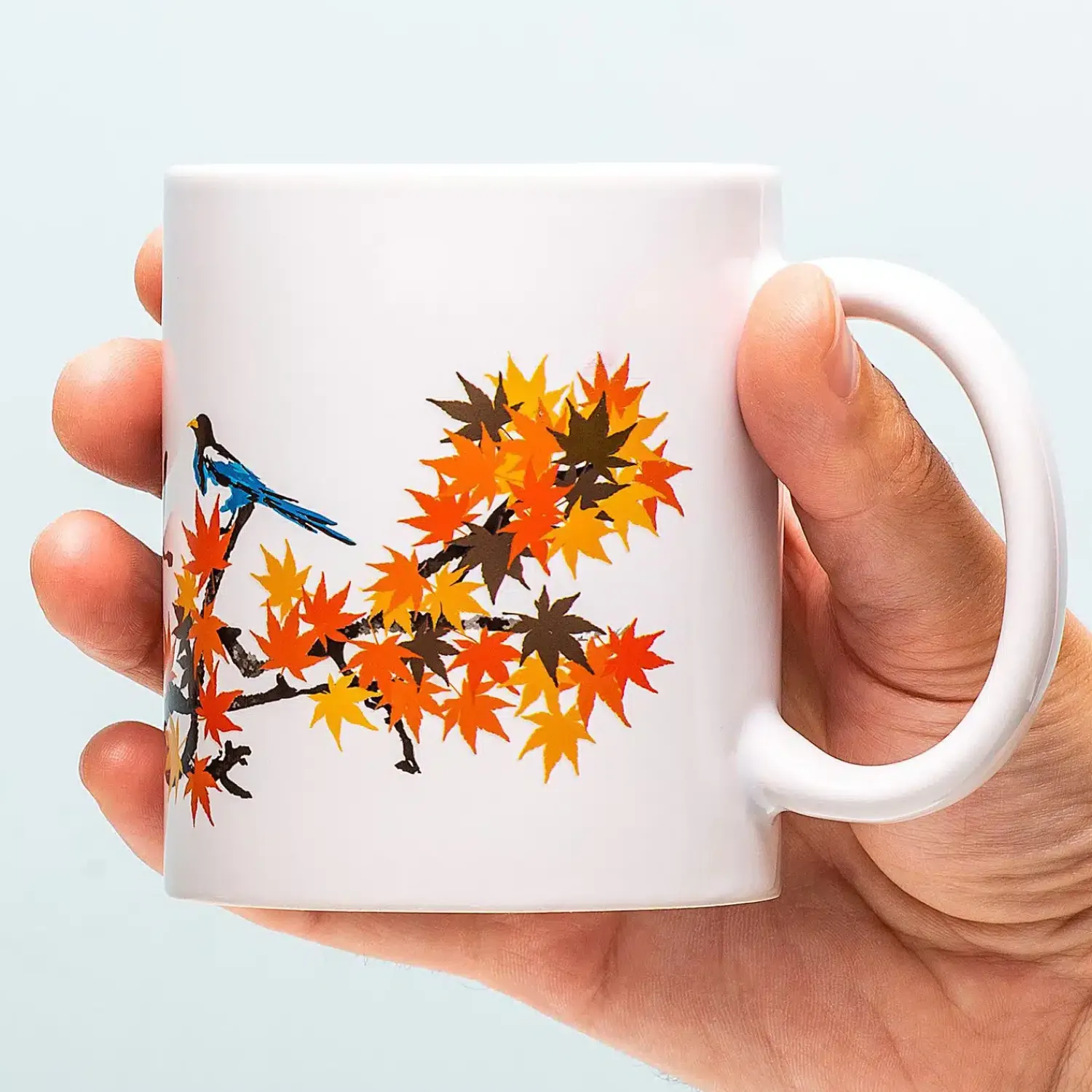 Ditverzinjeniet Mokken & Glazen|Maple Leaves warmtegevoelige mok