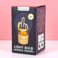 Ditverzinjeniet Verlichting|Middelvinger lamp