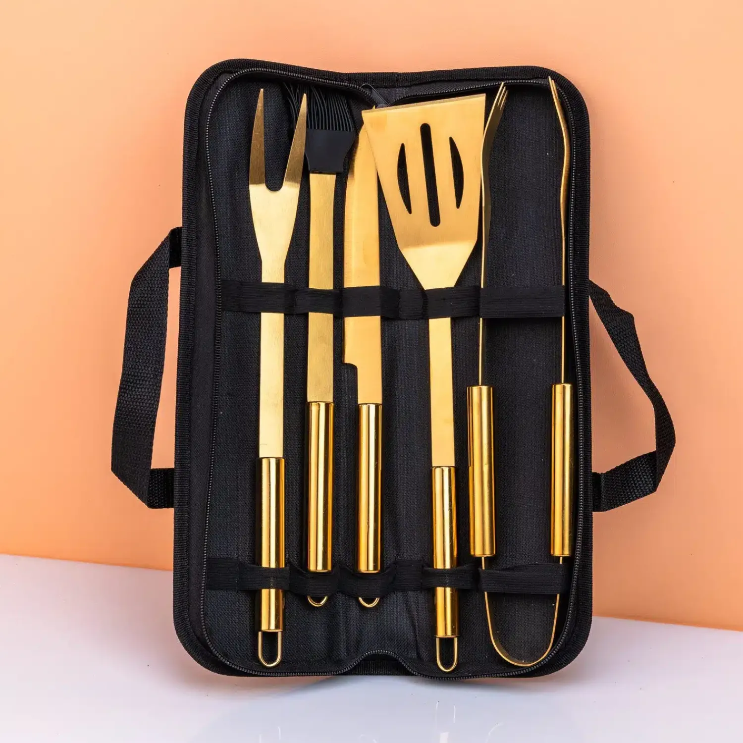 Ditverzinjeniet Bbq Accessoires|Miljonairs BBQ tools (set van 5)