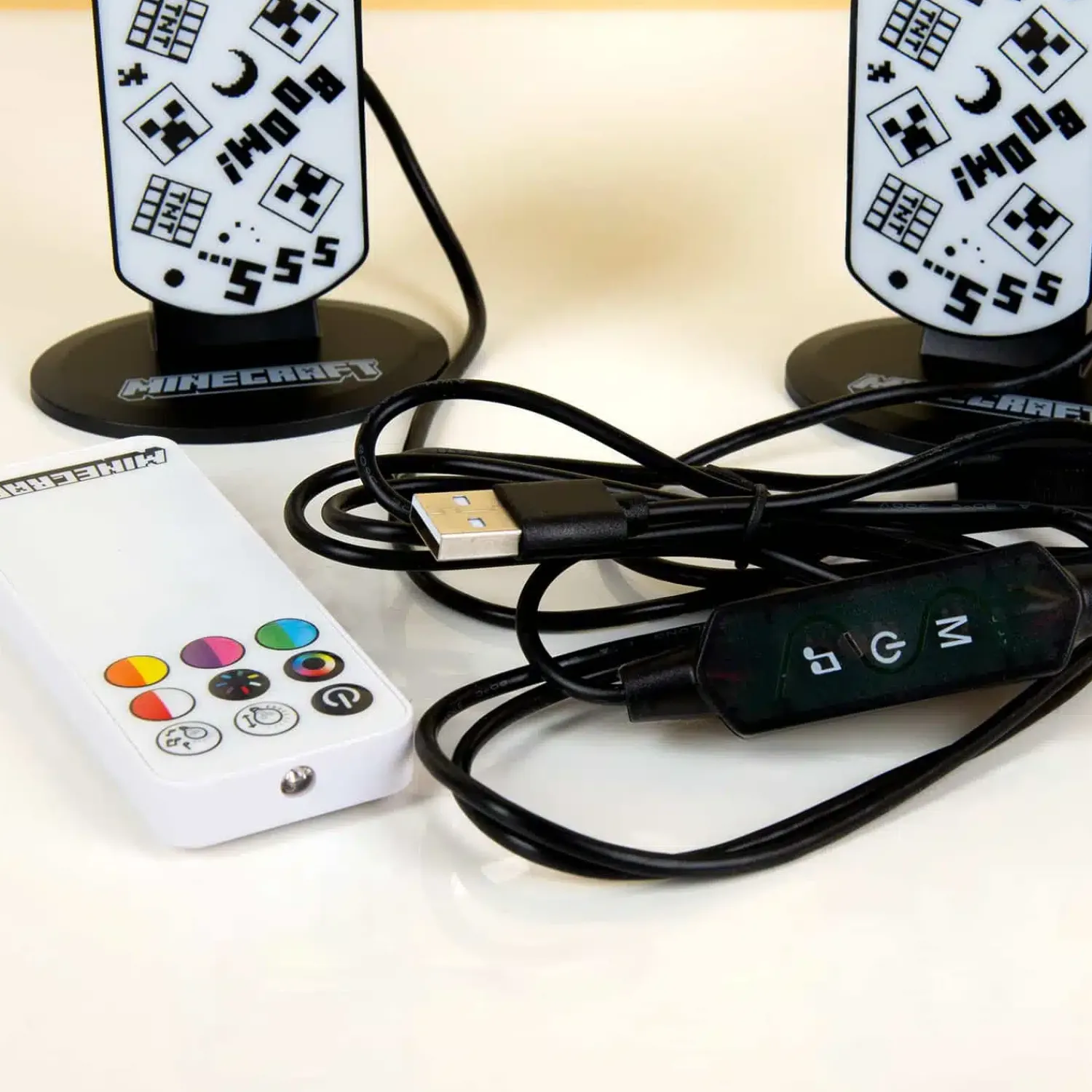 Ditverzinjeniet Verlichting|Gaming|Minecraft Creeper lightbars (set van 2)