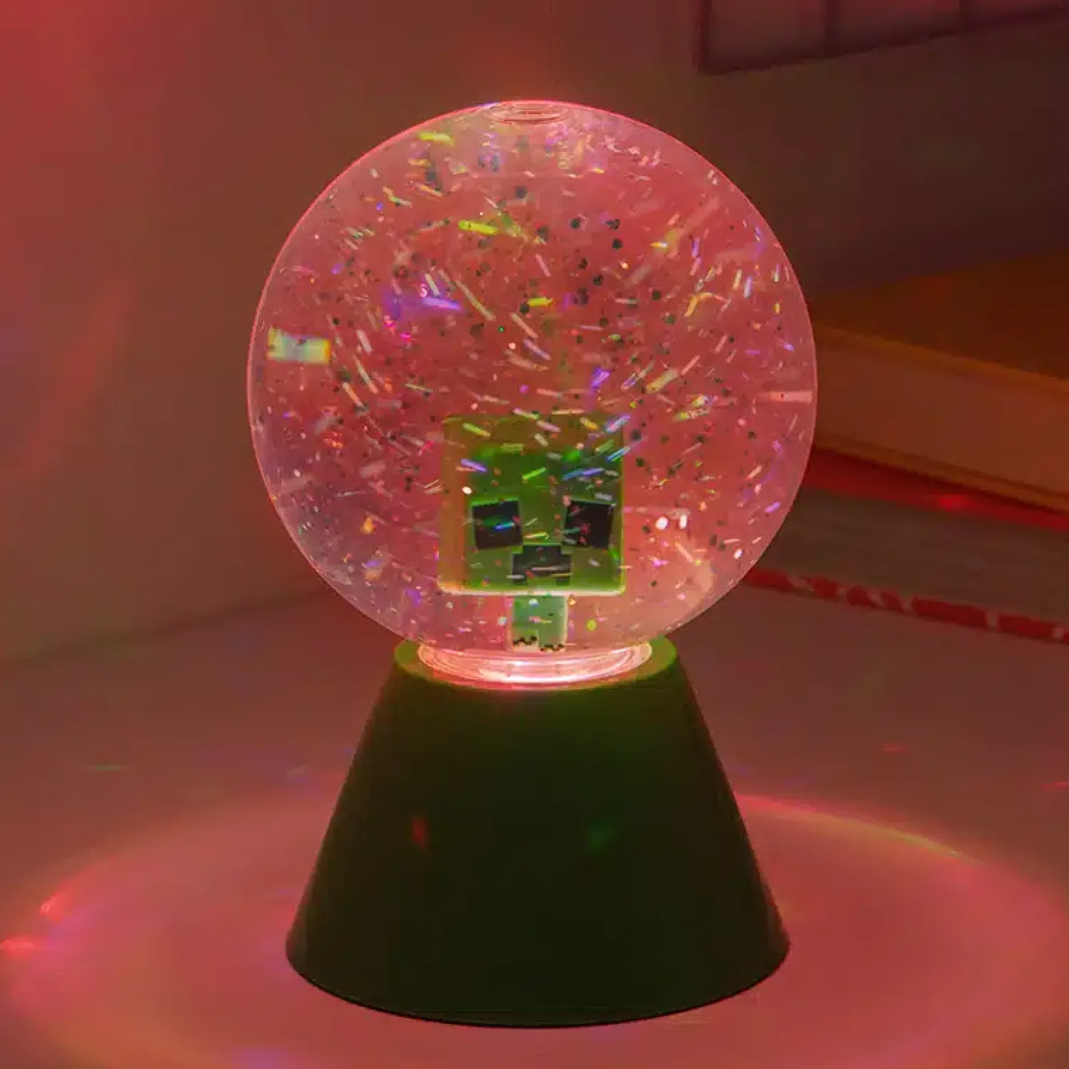 Ditverzinjeniet Verlichting|Minecraft LED glitter bal