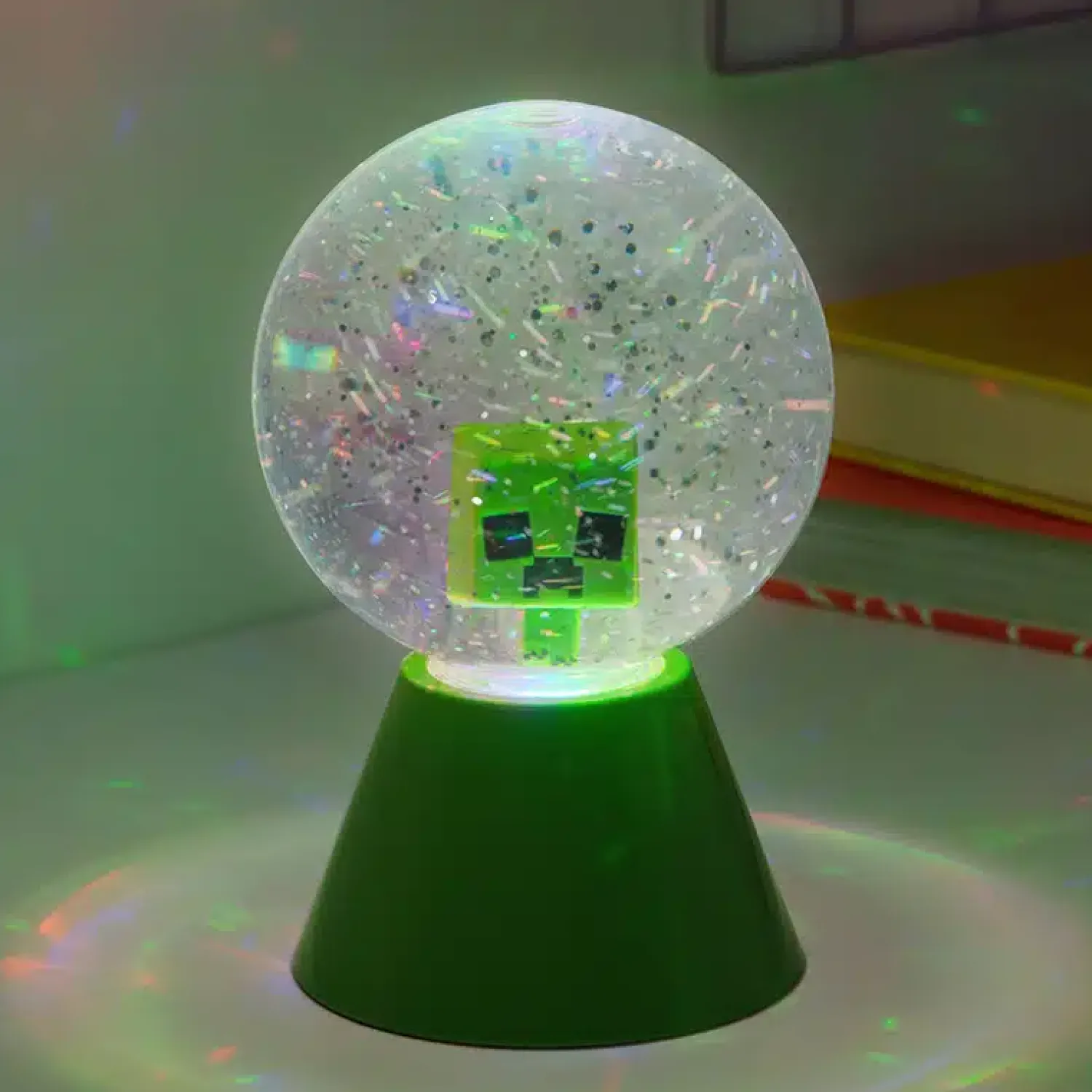 Ditverzinjeniet Verlichting|Minecraft LED glitter bal