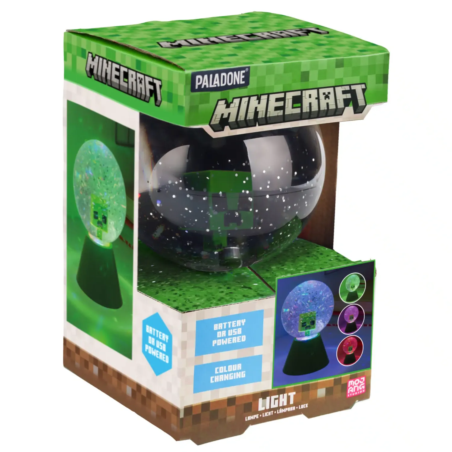 Ditverzinjeniet Verlichting|Minecraft LED glitter bal