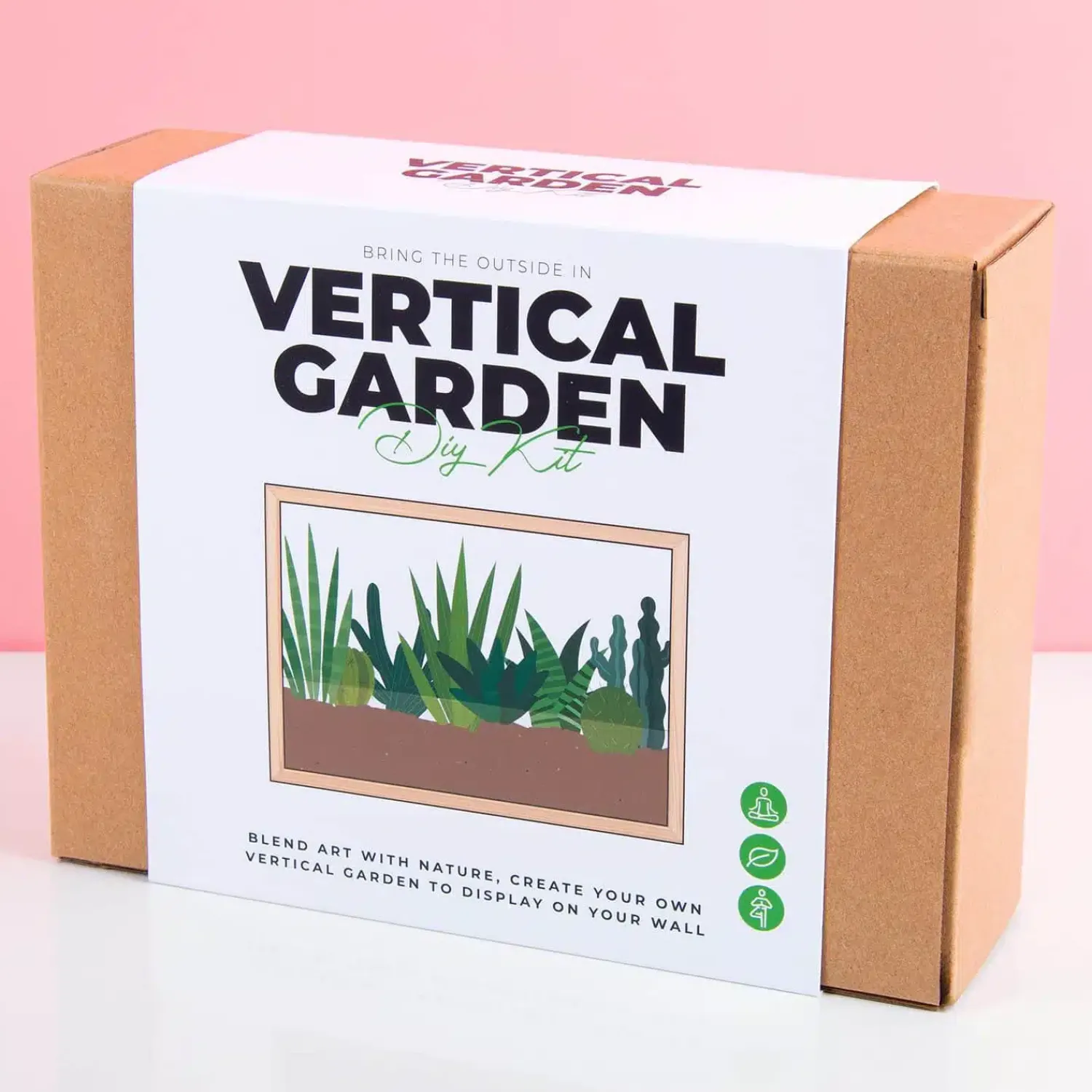 Ditverzinjeniet Bloempotten|Mini DIY muurtuintje