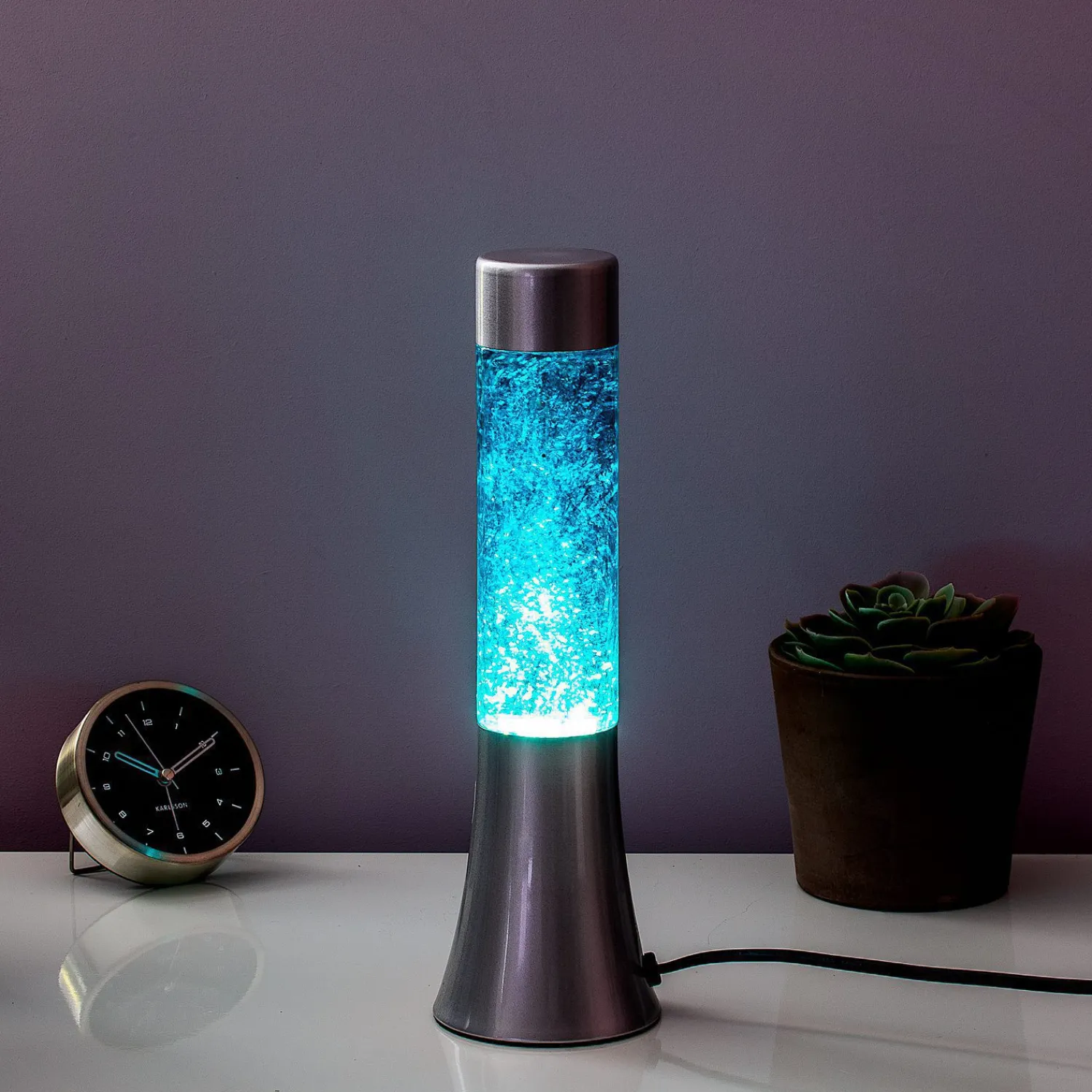 Ditverzinjeniet Lavalampen|Verlichting|Mini lavalamp met glitters