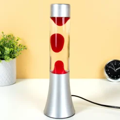 Ditverzinjeniet Lavalampen|Mini lavalamp transparant en rood