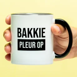 Ditverzinjeniet Mokken & Glazen|Mok Bakkie pleur op