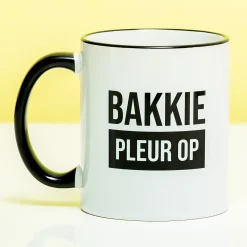 Ditverzinjeniet Mokken & Glazen|Mok Bakkie pleur op