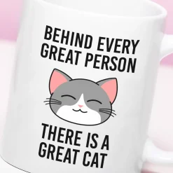 Ditverzinjeniet Mokken & Glazen|Mok Behind Every Great Person
