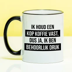 Ditverzinjeniet Mokken & Glazen|Mok Behoorlijk druk