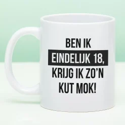 Ditverzinjeniet Mokken & Glazen|Mok Ben ik eindelijk jarig