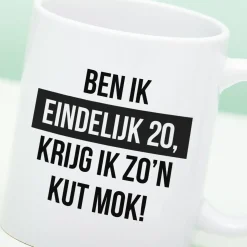 Ditverzinjeniet Mokken & Glazen|Mok Ben ik eindelijk jarig