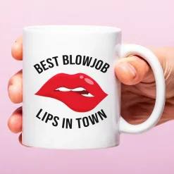 Ditverzinjeniet Mokken & Glazen|Mok Best Blowjob Lips In Town