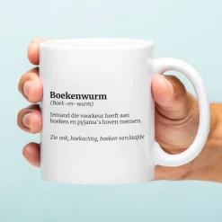 Ditverzinjeniet Mokken & Glazen|Mok Boekenwurm