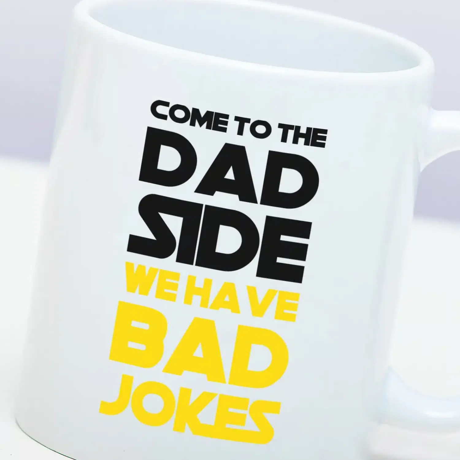 Ditverzinjeniet Mokken & Glazen|Mok Come To The Dad Side