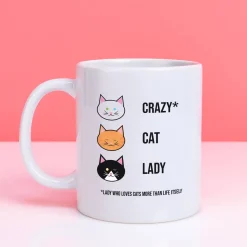 Ditverzinjeniet Mokken & Glazen|Mok Crazy Cat Lady