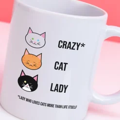 Ditverzinjeniet Mokken & Glazen|Mok Crazy Cat Lady