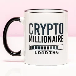 Ditverzinjeniet Kantoor|Mokken & Glazen|Mok Crypto millionaire