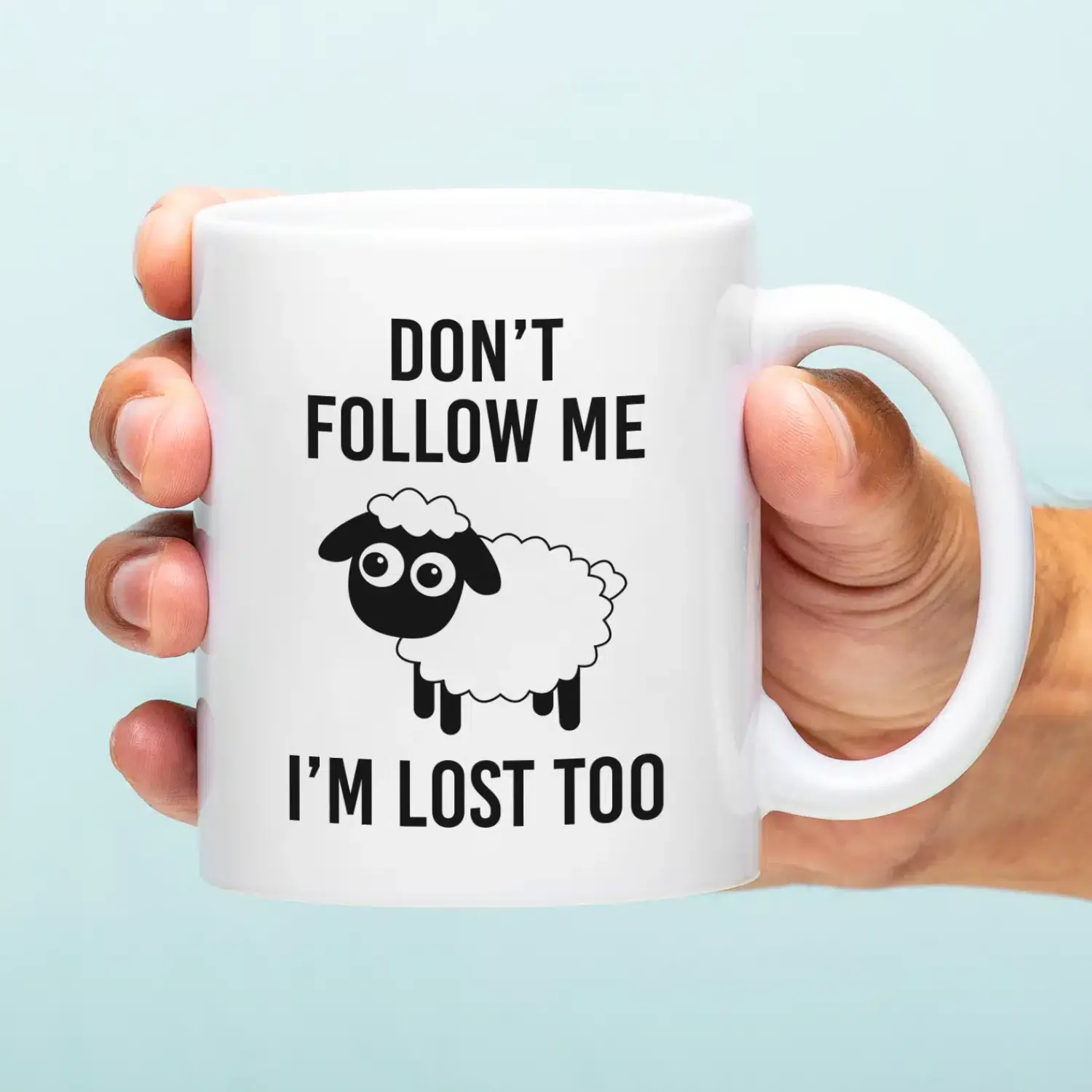 Ditverzinjeniet Mokken & Glazen|Mok Don’t Follow Me