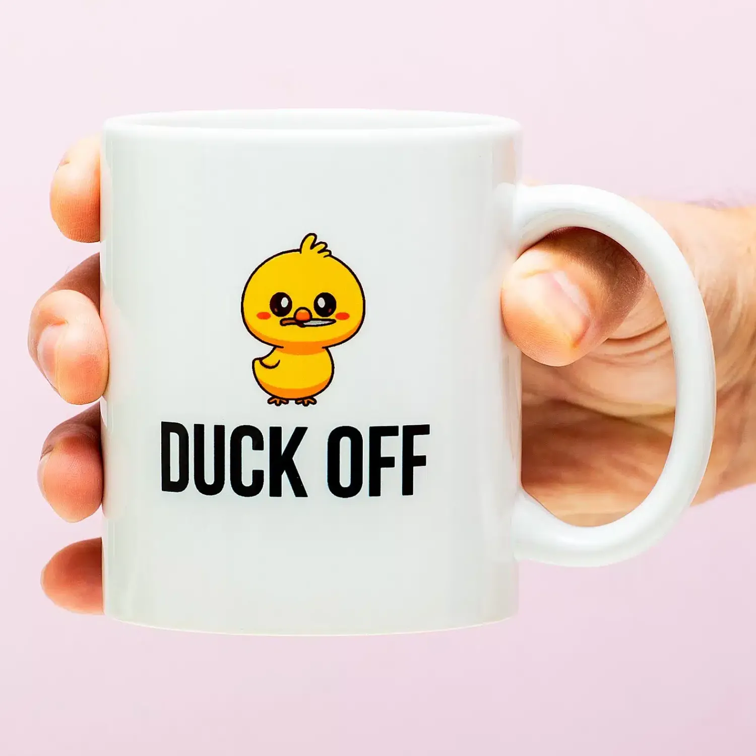 Ditverzinjeniet Mokken & Glazen|Mok Duck Off