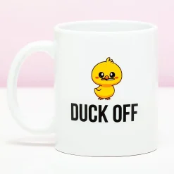 Ditverzinjeniet Mokken & Glazen|Mok Duck Off