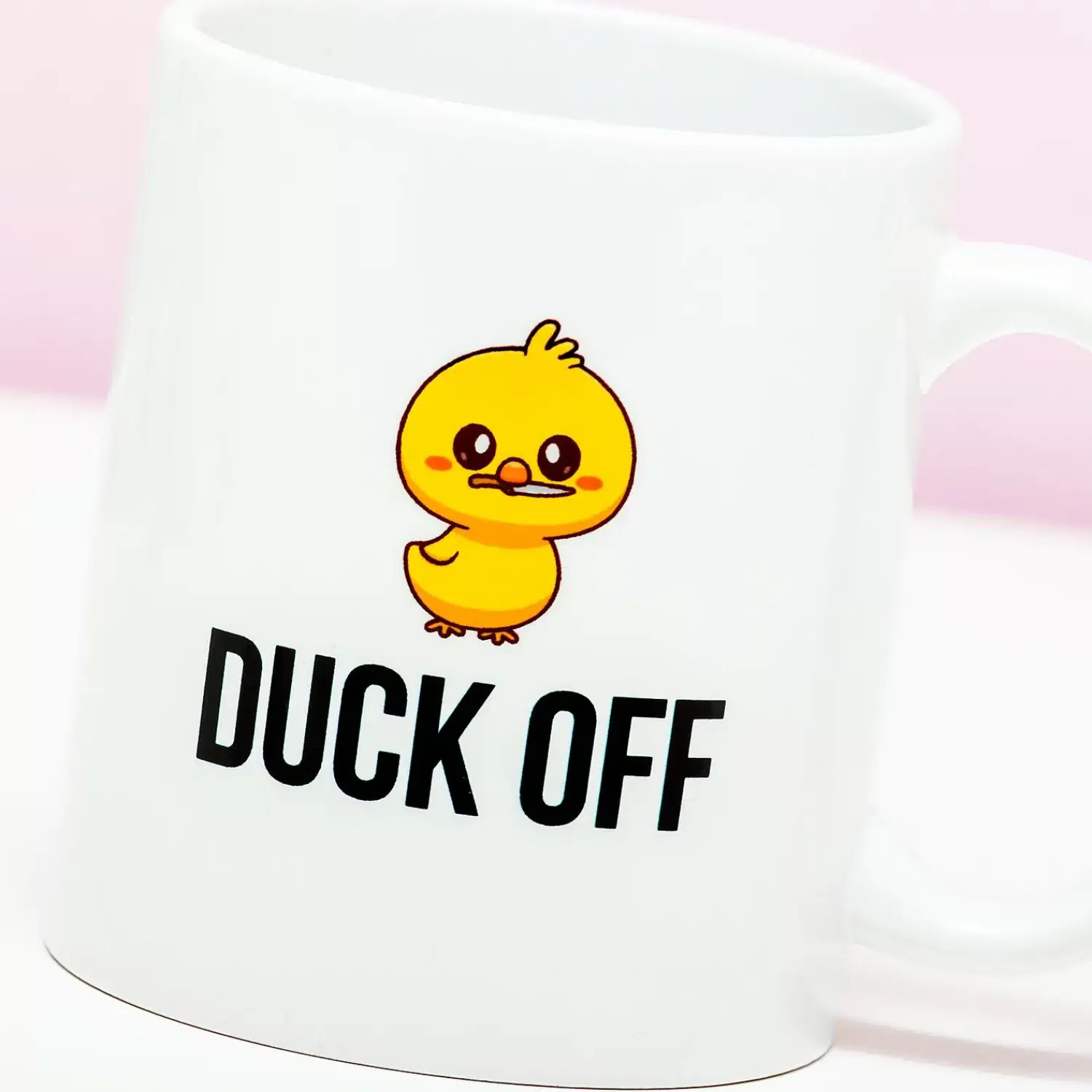 Ditverzinjeniet Mokken & Glazen|Mok Duck Off