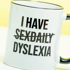 Ditverzinjeniet Mokken & Glazen|Mok Dyslexie