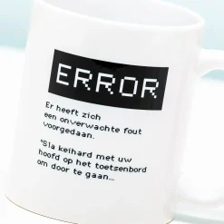 Ditverzinjeniet Mokken & Glazen|Gaming|Mok Error