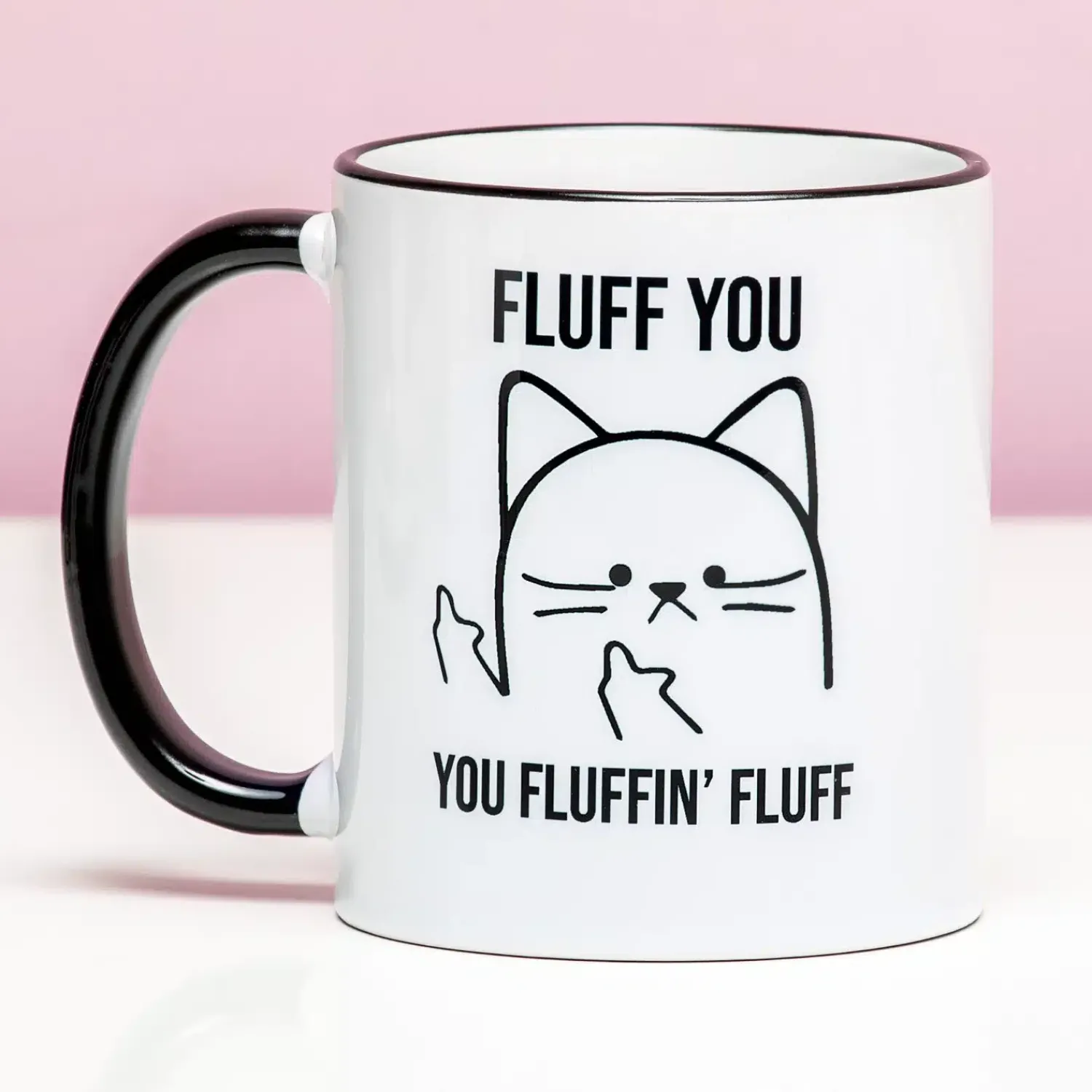 Ditverzinjeniet Mokken & Glazen|Mok Fluff You