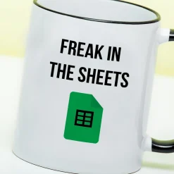 Ditverzinjeniet Mokken & Glazen|Mok Freak In The Sheets