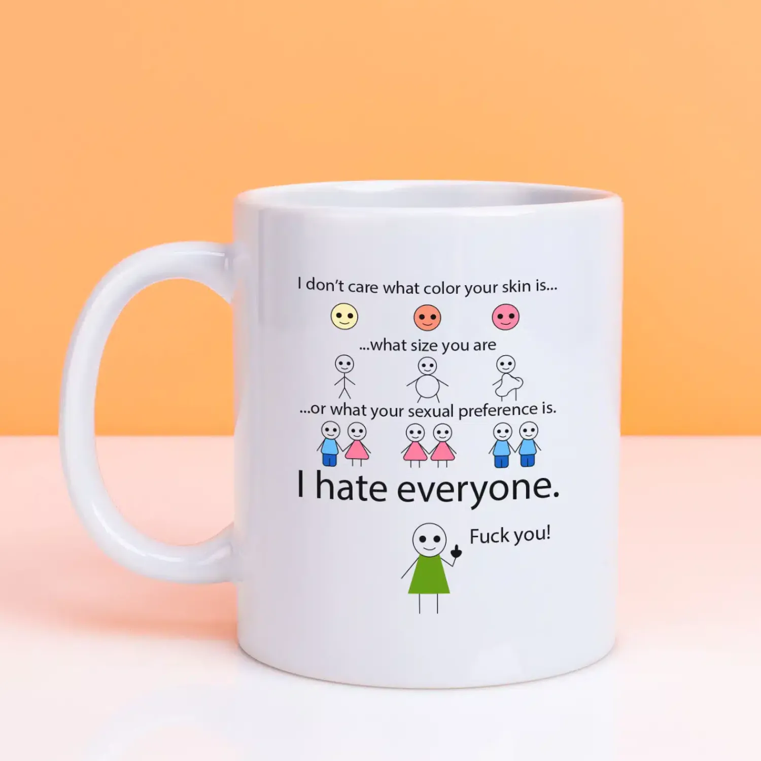 Ditverzinjeniet Mokken & Glazen|Mok I Hate Everyone