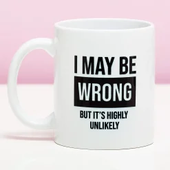 Ditverzinjeniet Mokken & Glazen|Mok I May Be Wrong