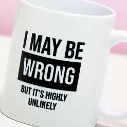 Ditverzinjeniet Mokken & Glazen|Mok I May Be Wrong