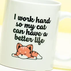 Ditverzinjeniet Mokken & Glazen|Mok I work hard