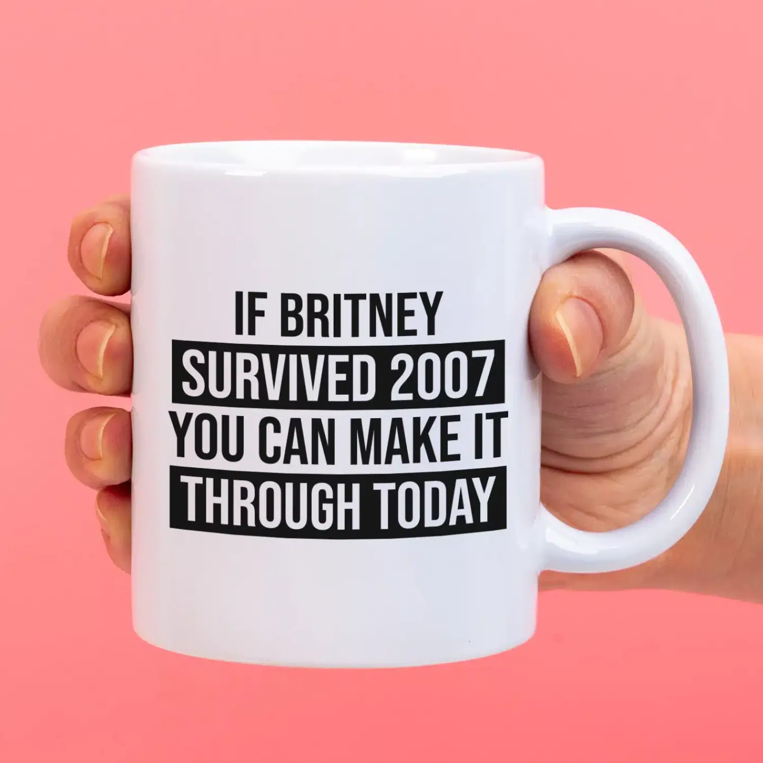 Ditverzinjeniet Mokken & Glazen|Mok If Britney survived 2007…