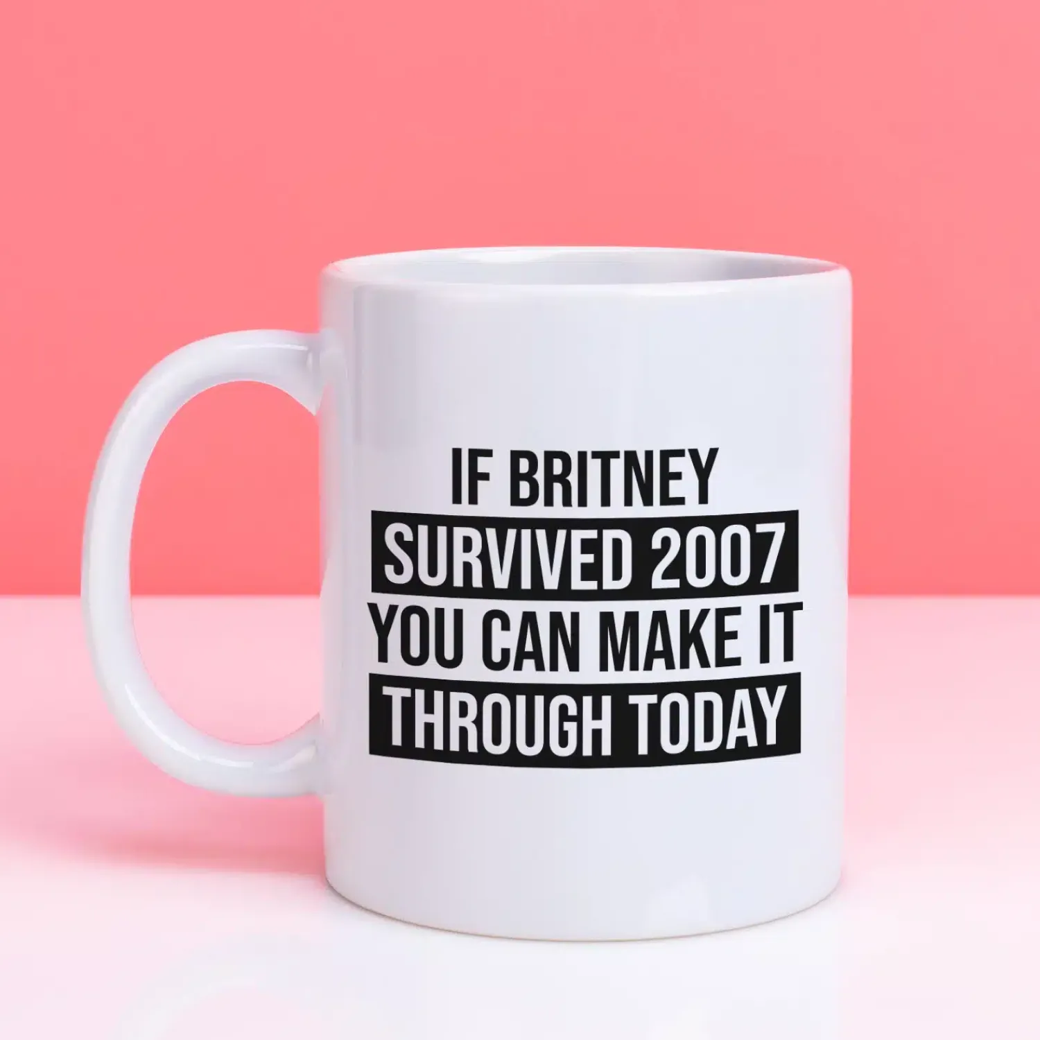 Ditverzinjeniet Mokken & Glazen|Mok If Britney survived 2007…