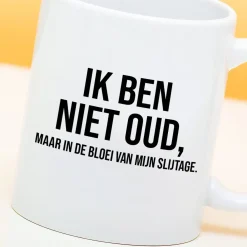 Ditverzinjeniet Mokken & Glazen|Mok Ik ben niet oud