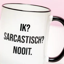 Ditverzinjeniet Mokken & Glazen|Mok Ik sarcastisch