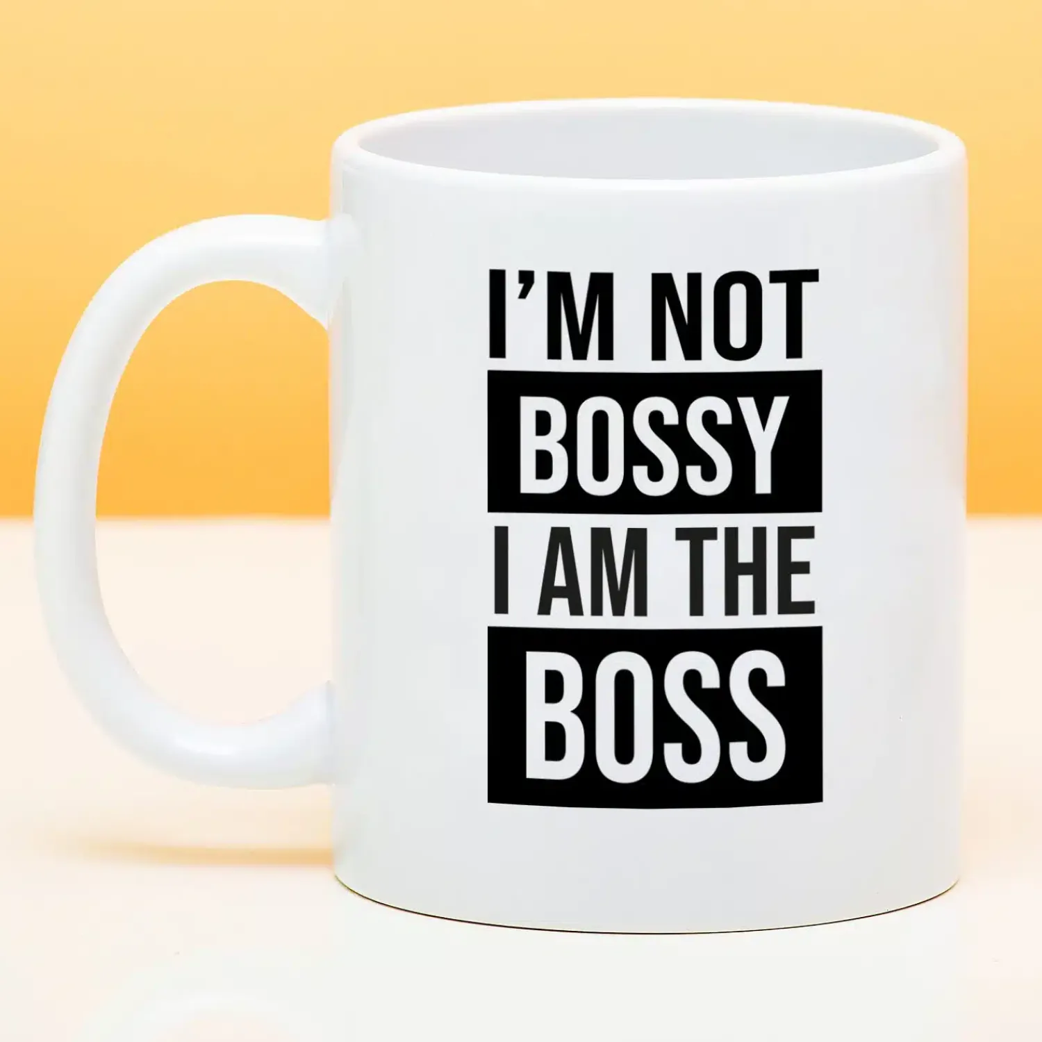 Ditverzinjeniet Mokken & Glazen|Mok I’m Not Bossy
