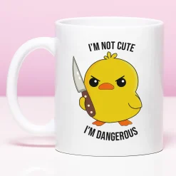 Ditverzinjeniet Mokken & Glazen|Mok I’m Not Cute I’m Dangerous