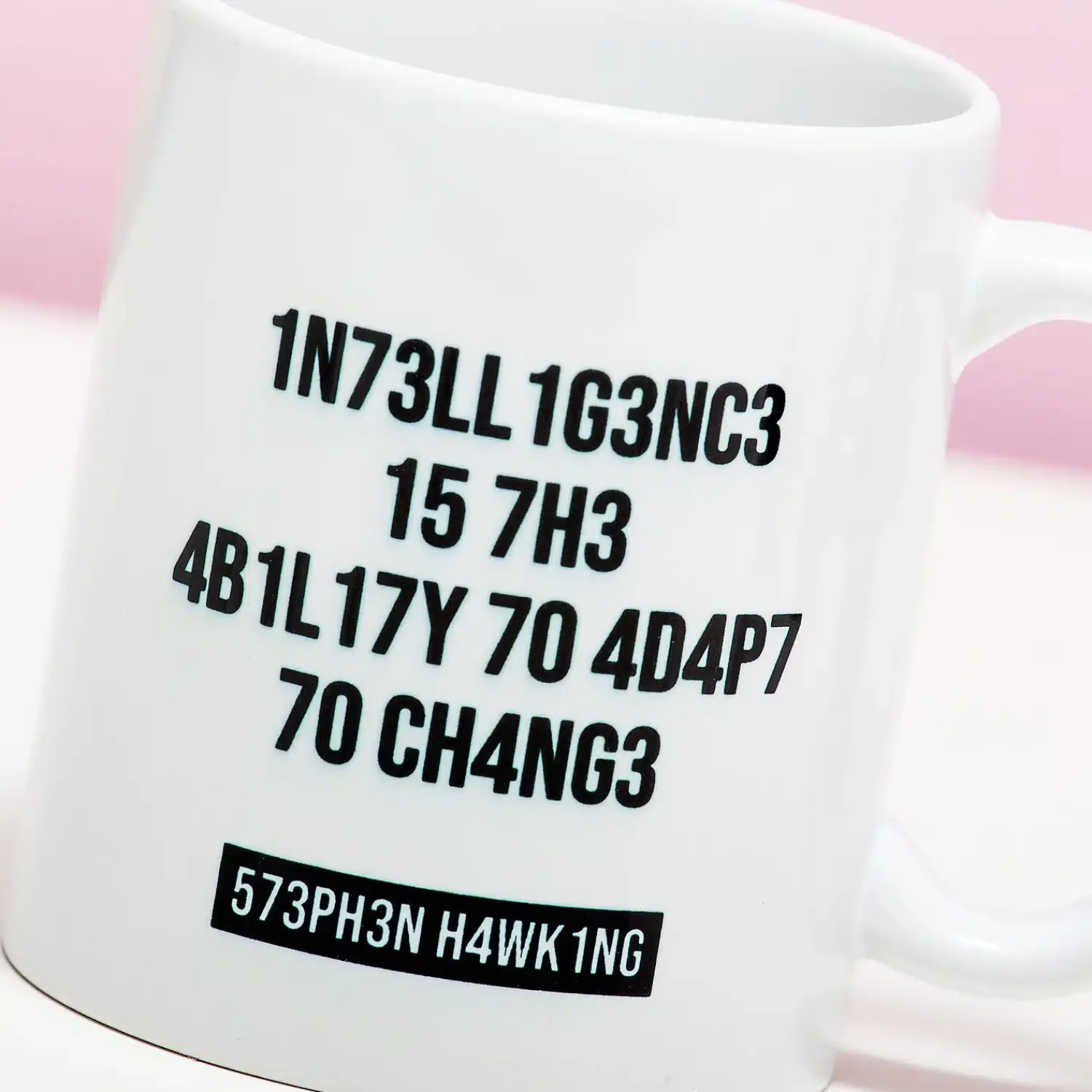 Ditverzinjeniet Mokken & Glazen|Mok Intelligence Is The Ability