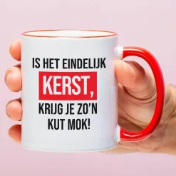 Ditverzinjeniet Mokken & Glazen|Mok Is het eindelijk kerst