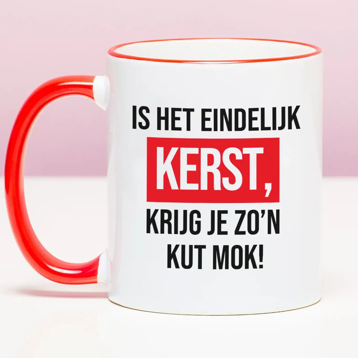 Ditverzinjeniet Mokken & Glazen|Mok Is het eindelijk kerst