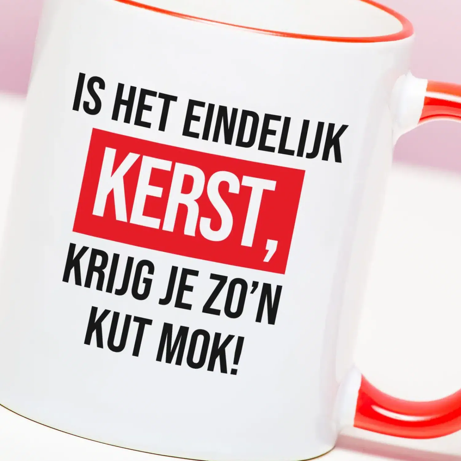 Ditverzinjeniet Mokken & Glazen|Mok Is het eindelijk kerst