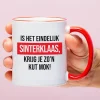 Ditverzinjeniet Mokken & Glazen|Mok Is het eindelijk Sinterklaas