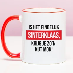 Ditverzinjeniet Mokken & Glazen|Mok Is het eindelijk Sinterklaas