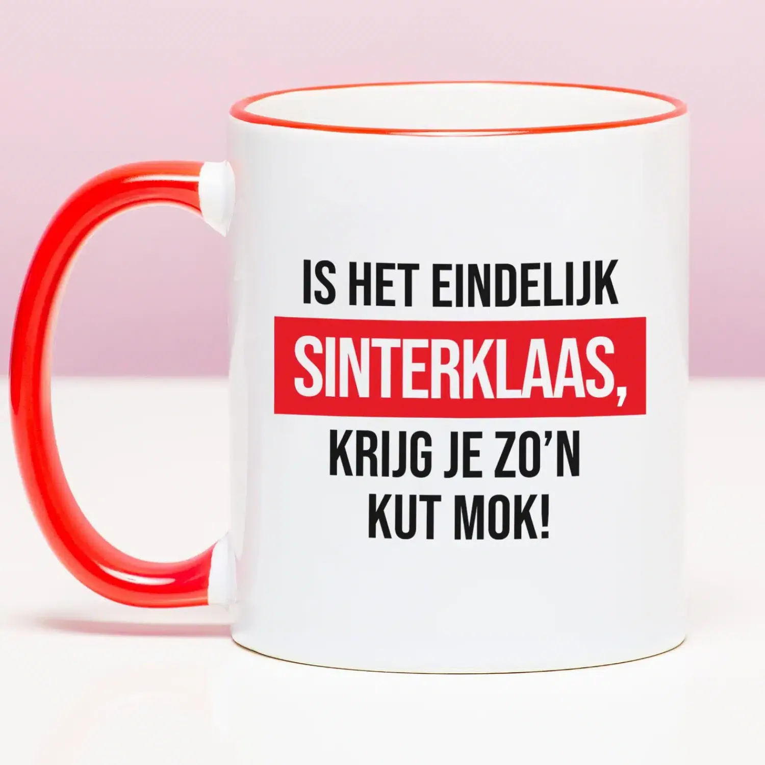 Ditverzinjeniet Mokken & Glazen|Mok Is het eindelijk Sinterklaas