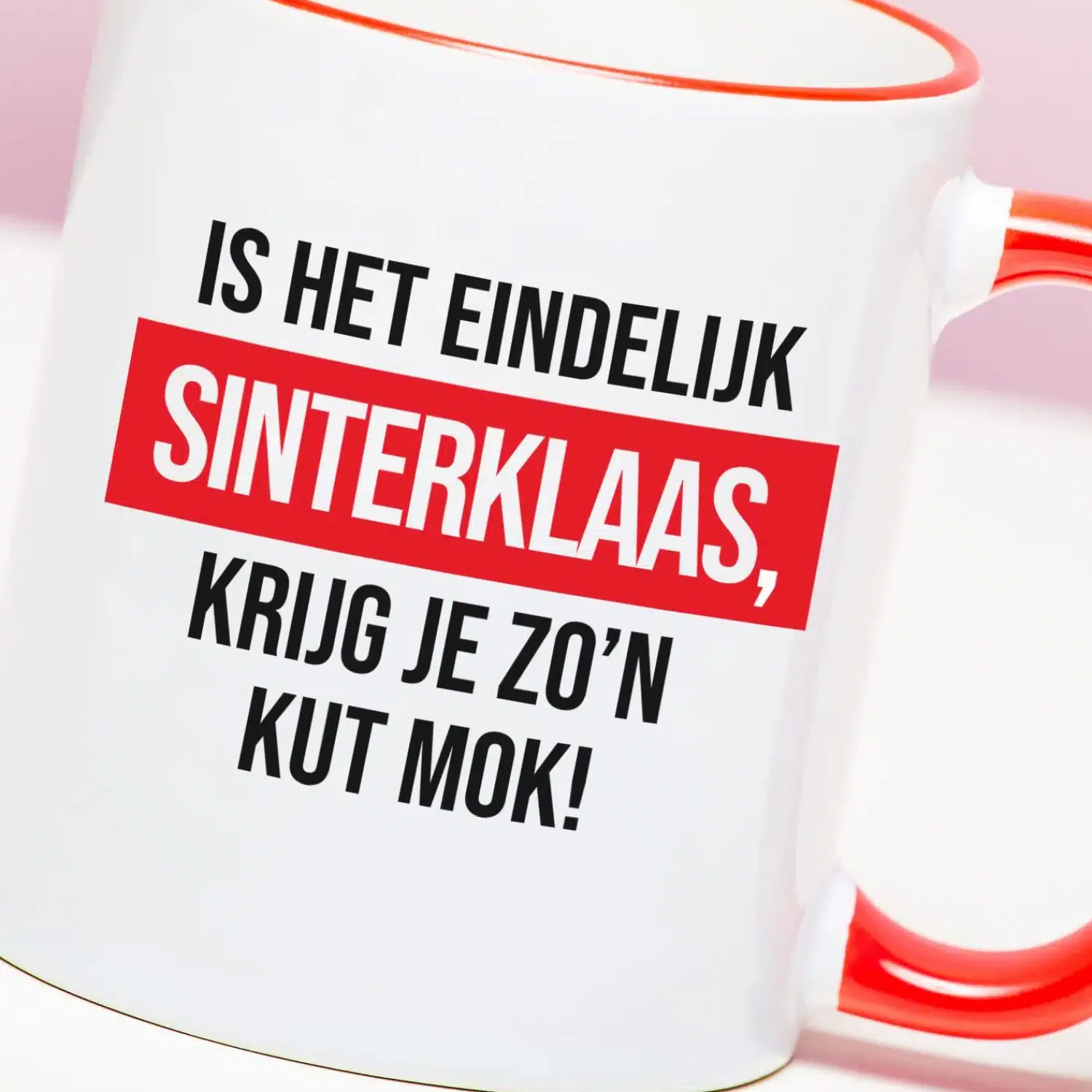 Ditverzinjeniet Mokken & Glazen|Mok Is het eindelijk Sinterklaas