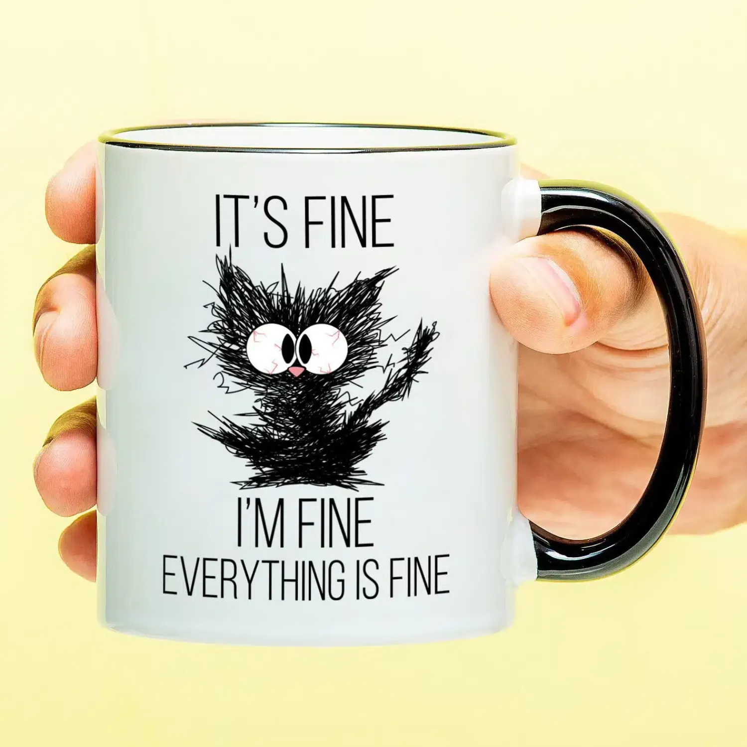 Ditverzinjeniet Mokken & Glazen|Mok It’s Fine I’m Fine