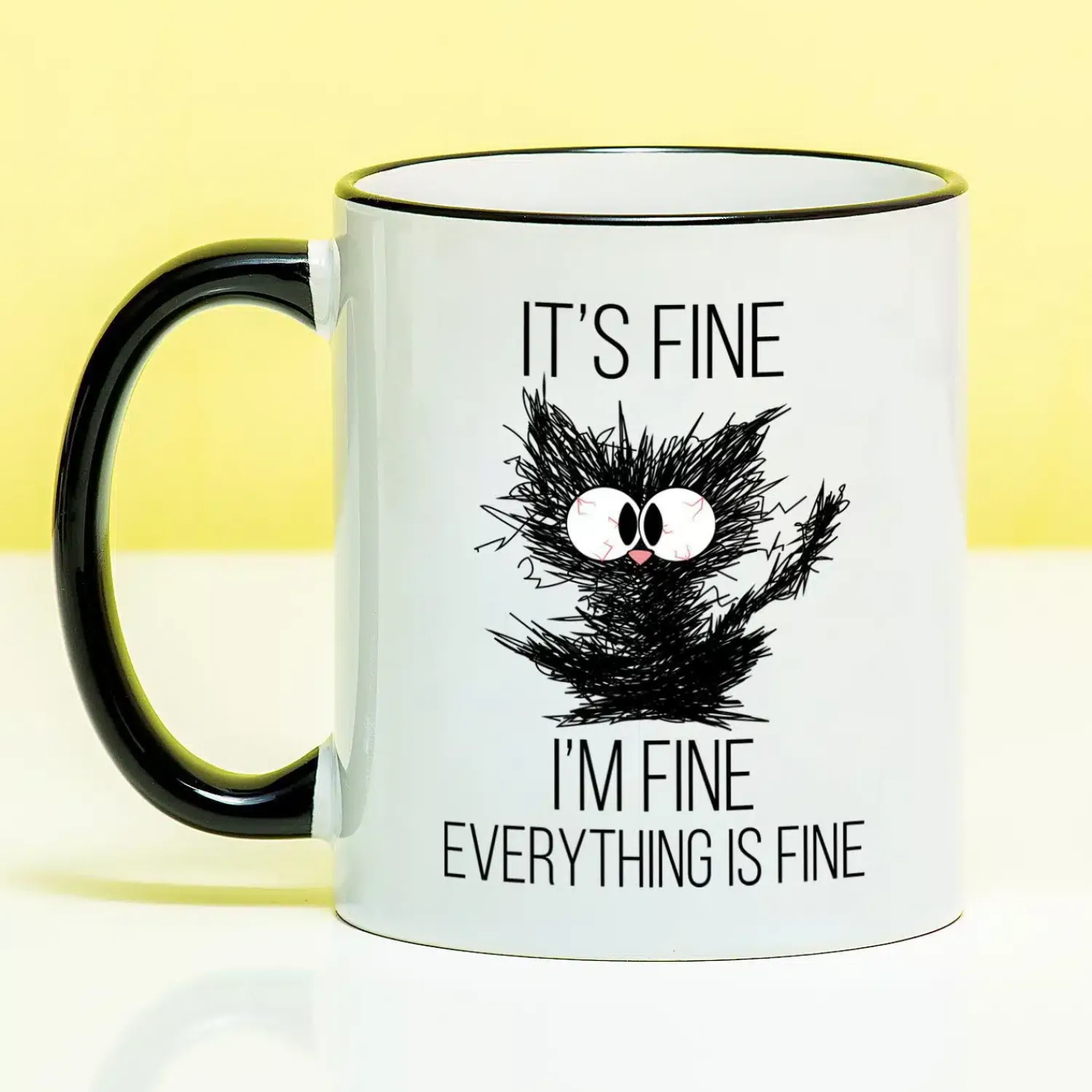 Ditverzinjeniet Mokken & Glazen|Mok It’s Fine I’m Fine